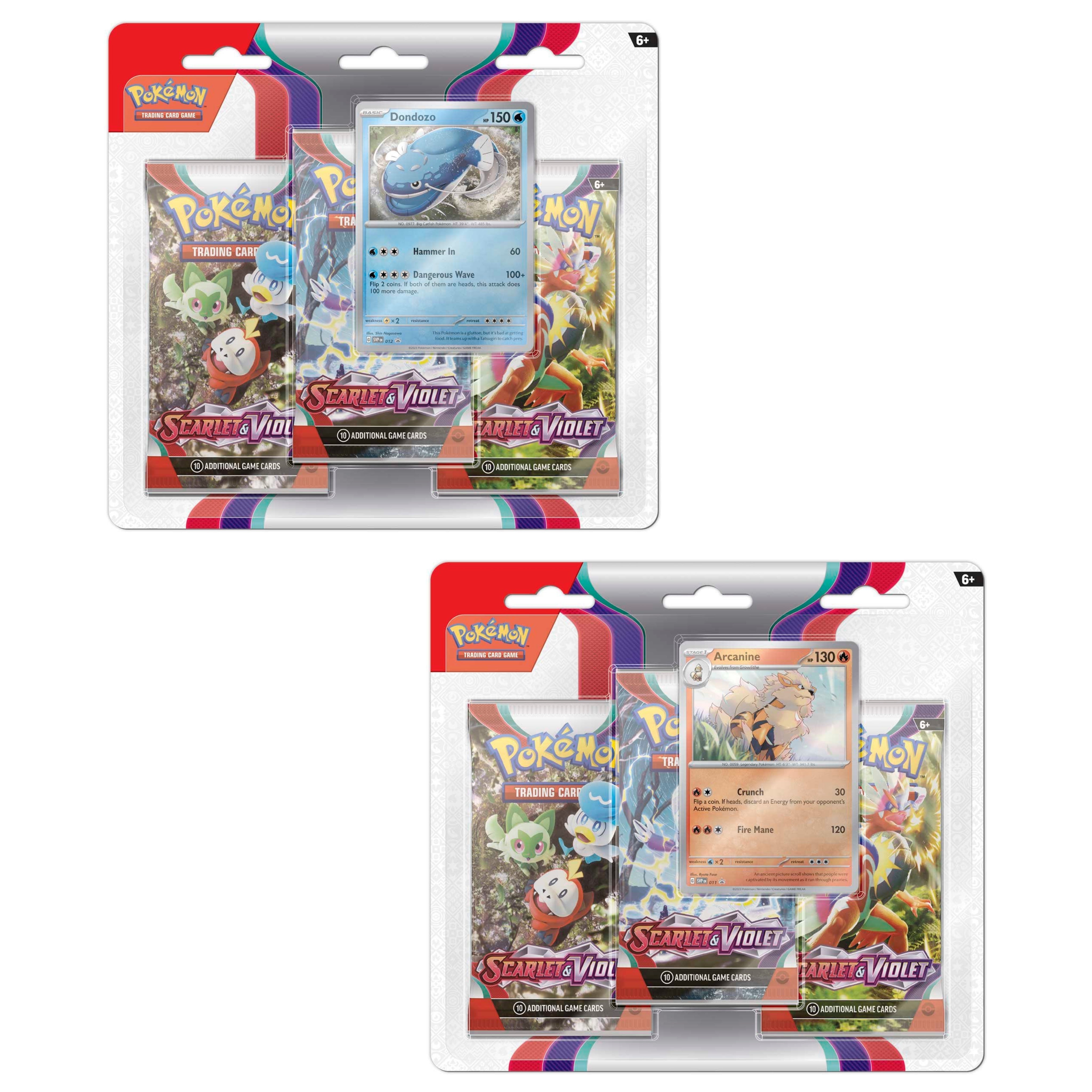 Blister 3 Sobres Scarlet & Violet (EN)
