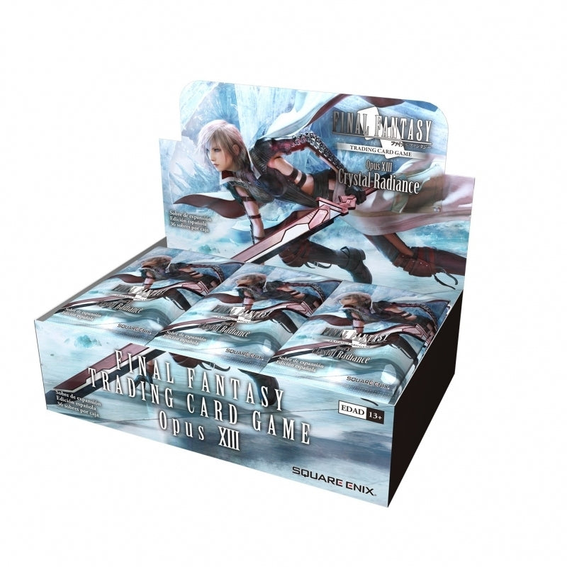 Final Fantasy TCG: Display 36 sobres Crystal Radiance Opus XIII Español