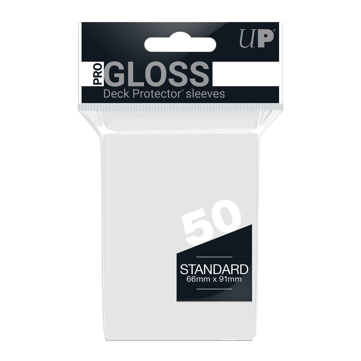 Fundas PRO-Gloss 50ct Standard Deck Protector: Transparente
  - Paquete De 50
