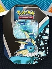 Lata Evoluciones de Eevee Vaporeon de JCC Pokémon - Inglés