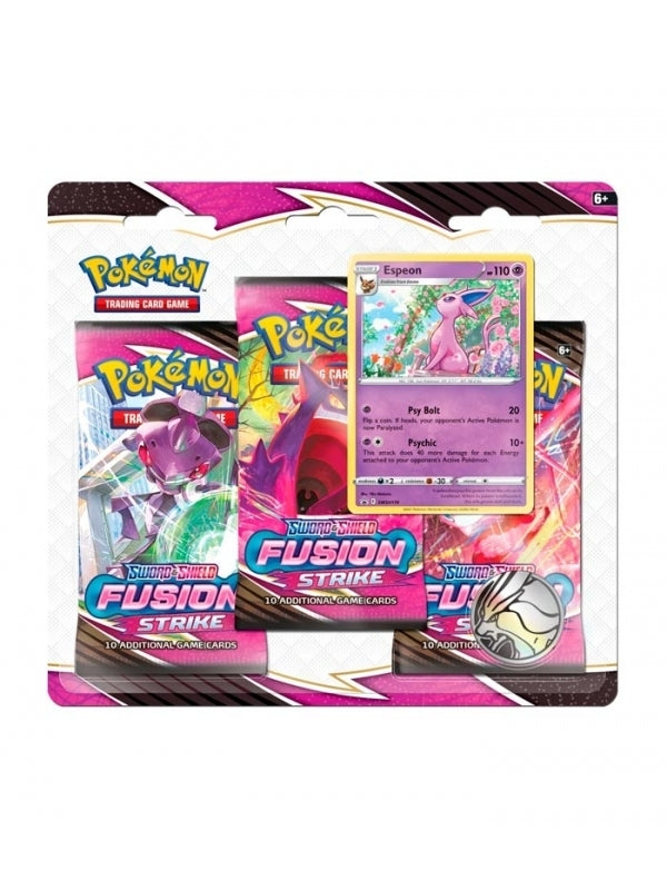 Blister de 3 sobres Pokémon Fusion Strike (Espeon)