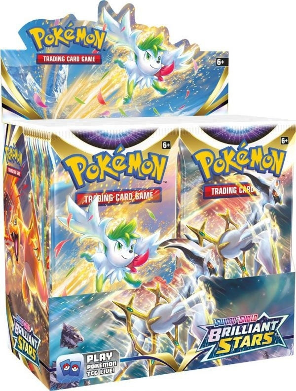 Caja de 36 sobres Pokémon Brilliant Stars - inglés