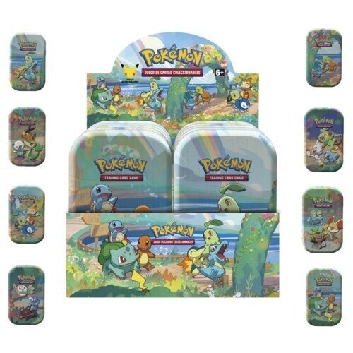 Lata Mini Tin Display (8 Latas) Celebrations Inglés - Cartas Pokemon TCG