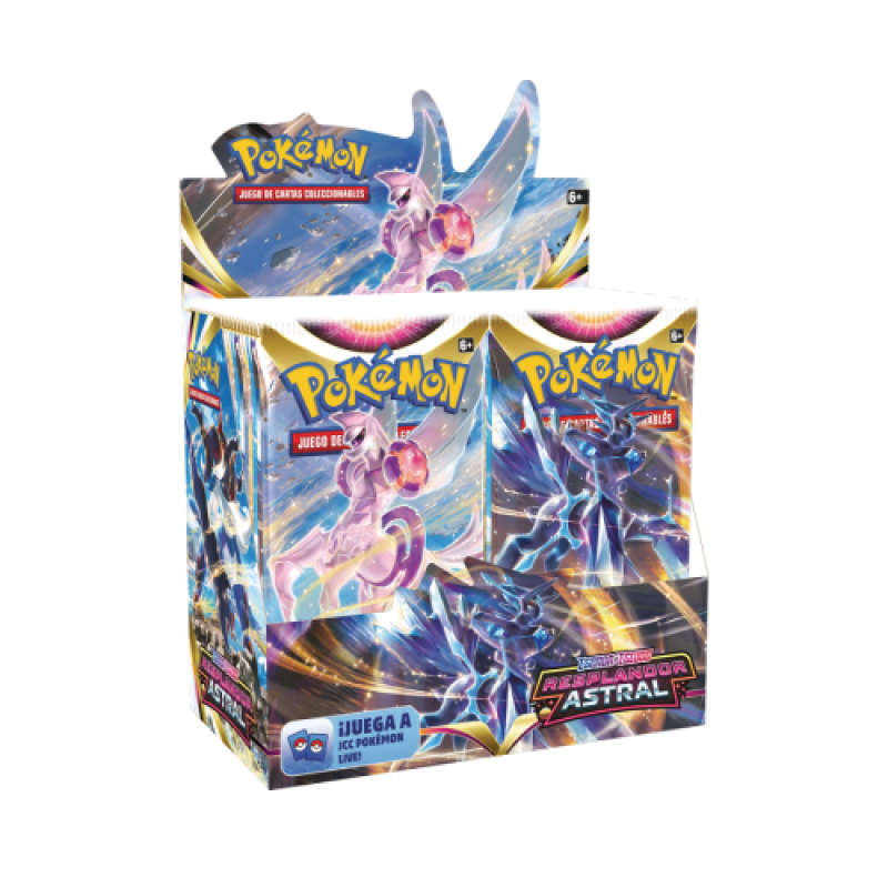 Caja de 36 sobres Pokémon Resplandor Astral - Español