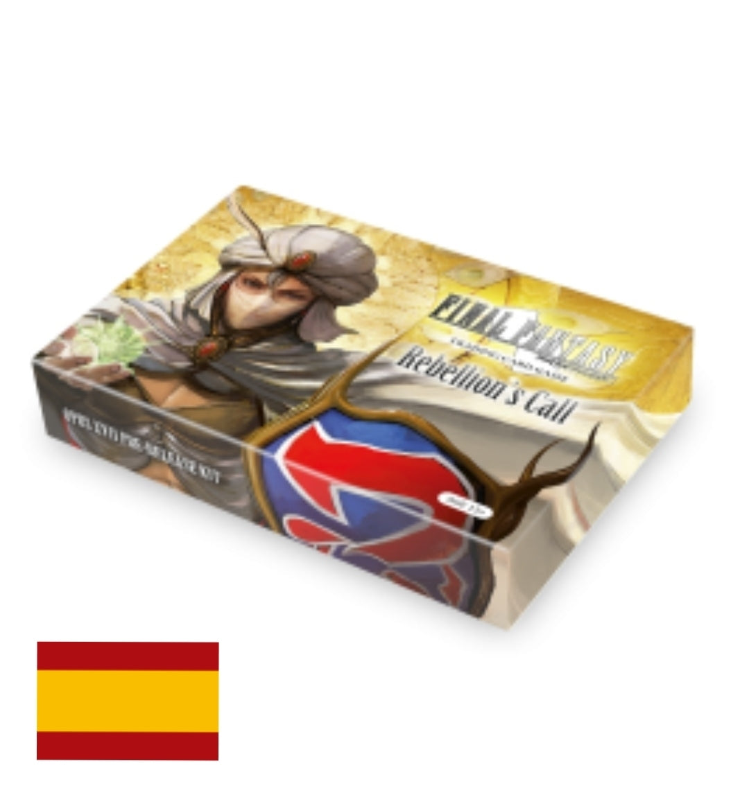 FINAL FANTASY TCG OPUS 17 REBELLION PRERELEASE - Kit de presentación
