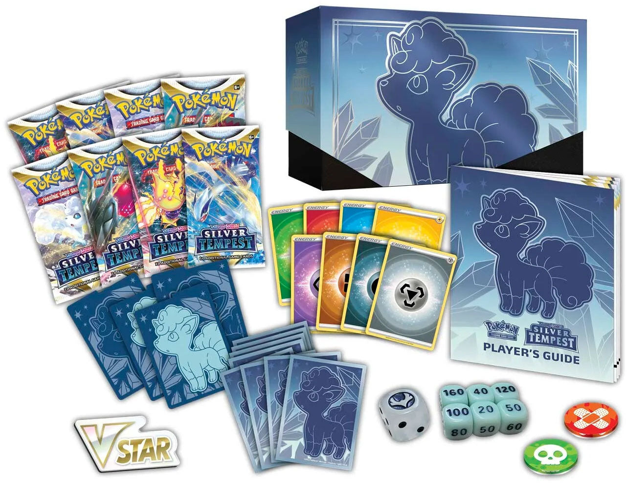 Elite Trainer Box Pokémon Tempestad Plateada - Español