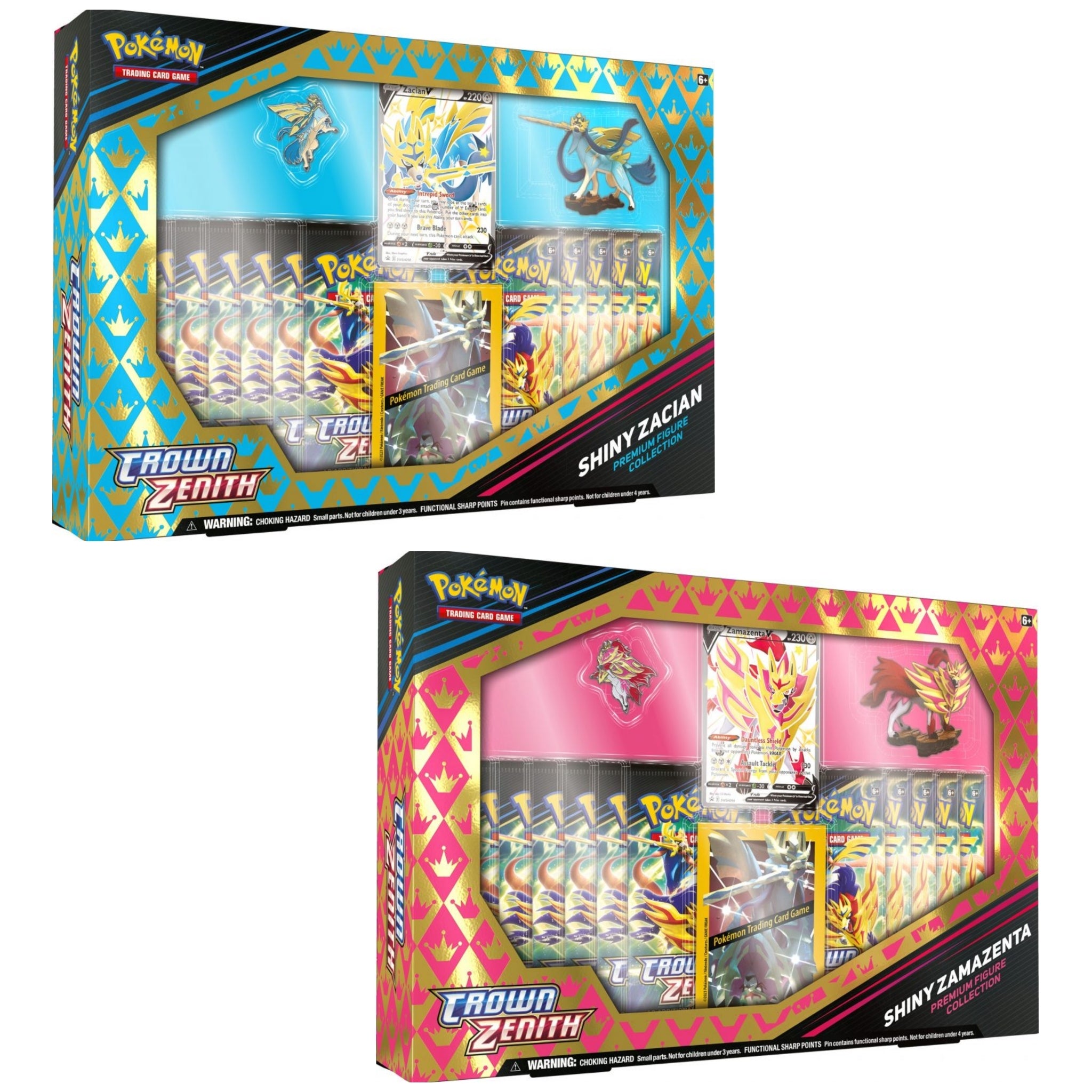 Premium Figure Collection Pokémon Cénit Supremo y Crown Zenith