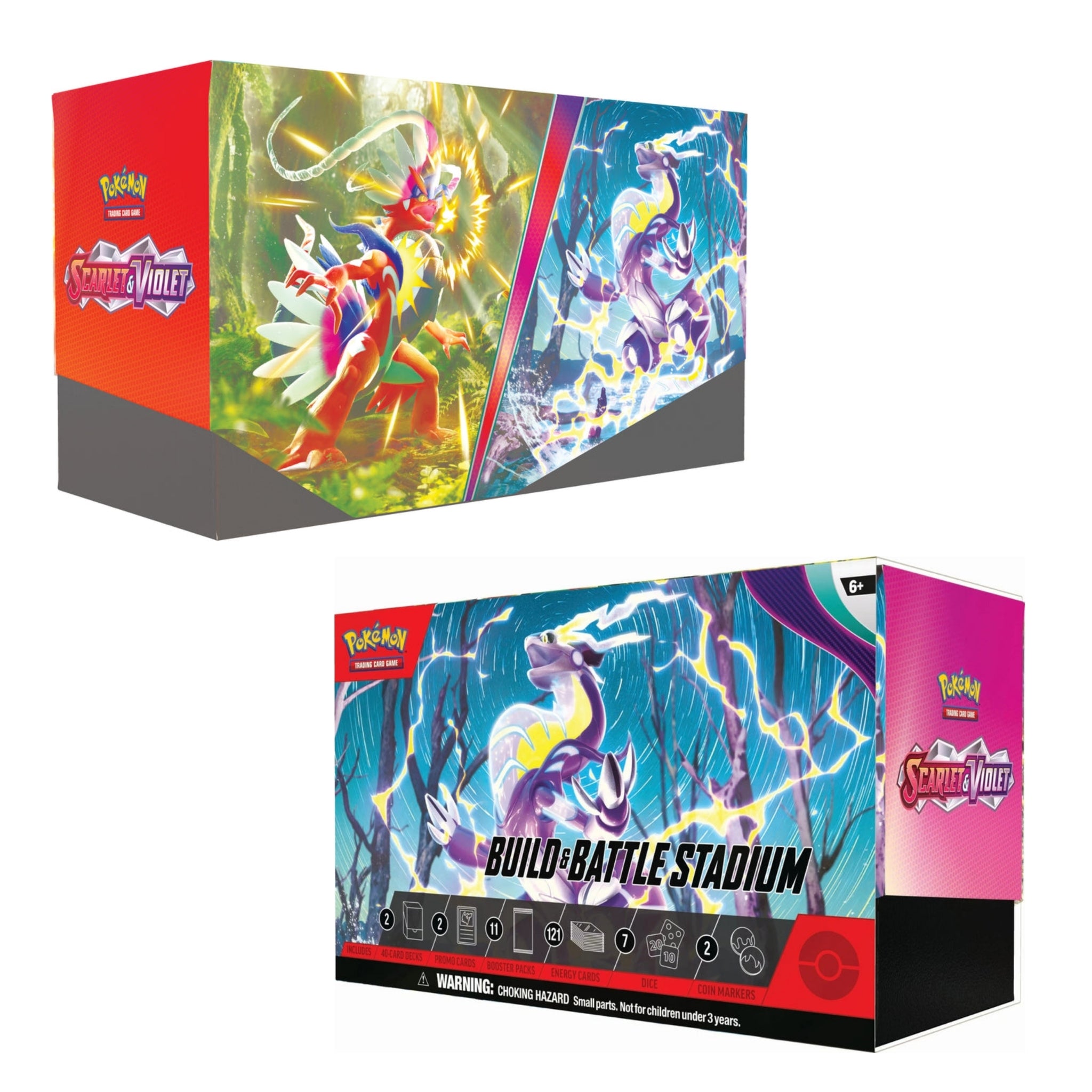 Pokémon Scarlet & Violet Build & Battle Stadium - Inglés