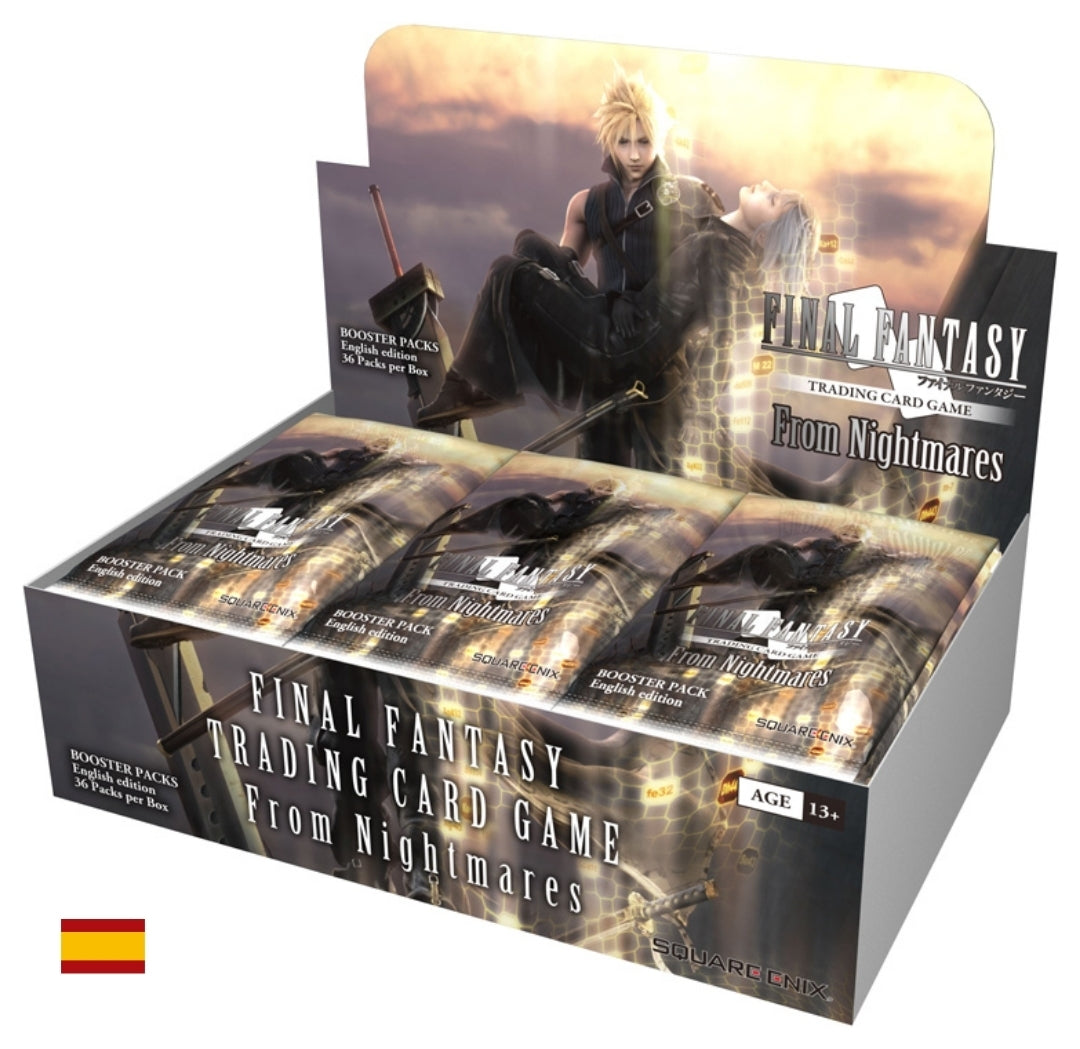 FINAL FANTASY TCG CAJA 36 SOBRES OPUS 19 From Nightmares - Español