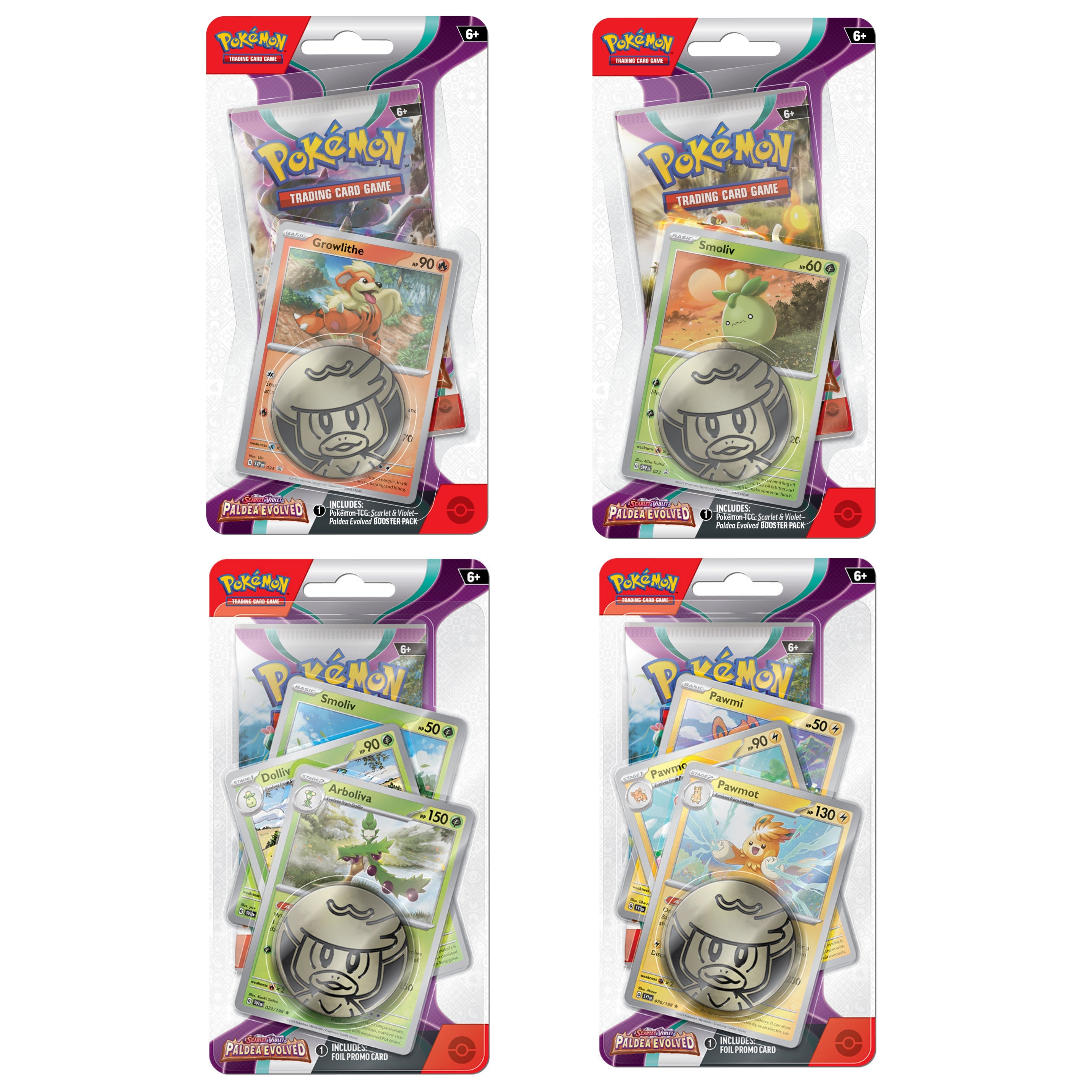 Pokémon Blister PALDEA EVOLVED - Inglés