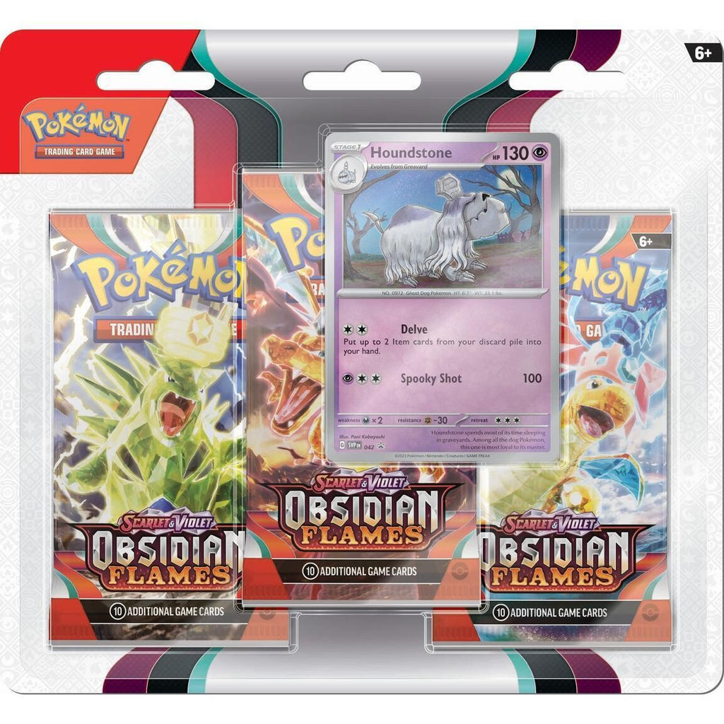 Pokémon Blister 3 sobres Obsidian Flames - Inglés