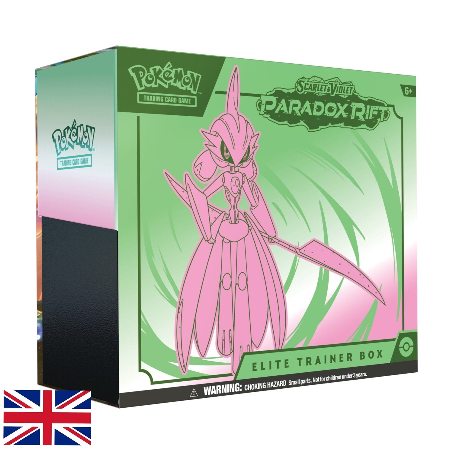 Elite Trainer Box Pokémon Paradox Rift y Brecha Paradójica