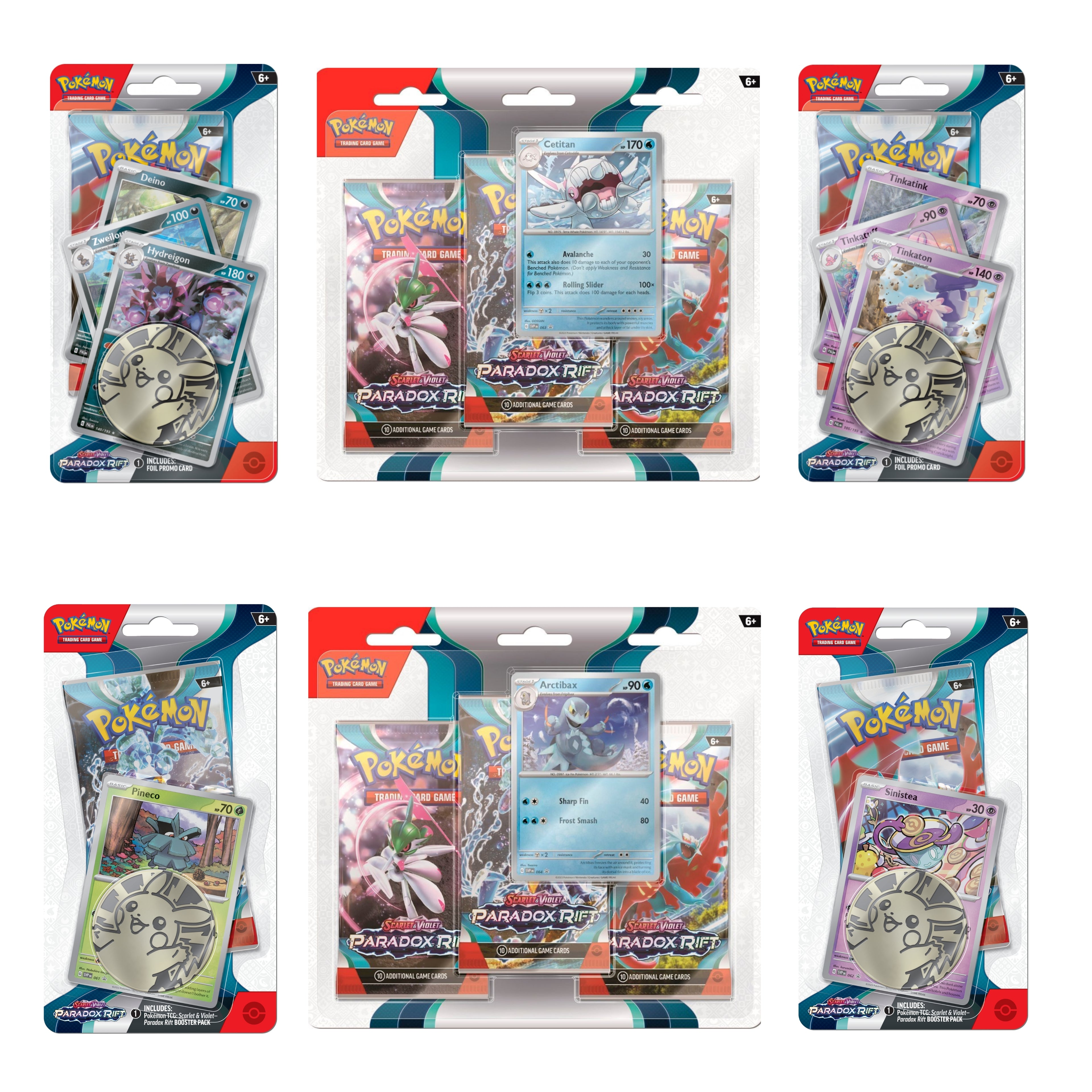 Blisters Pokémon Paradox Rift