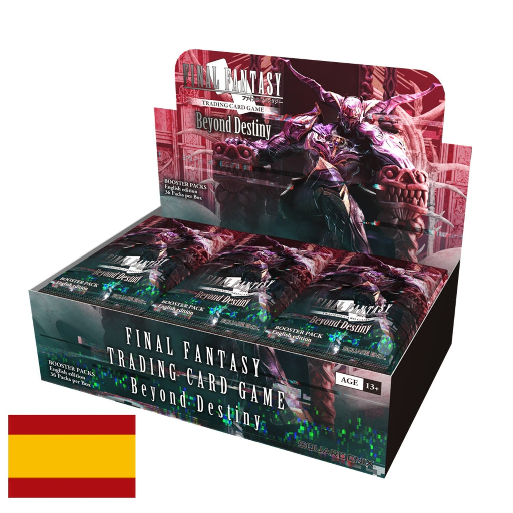 Caja de 36 sobres Final Fantasy TCG BEYOND DESTINY Opus 21