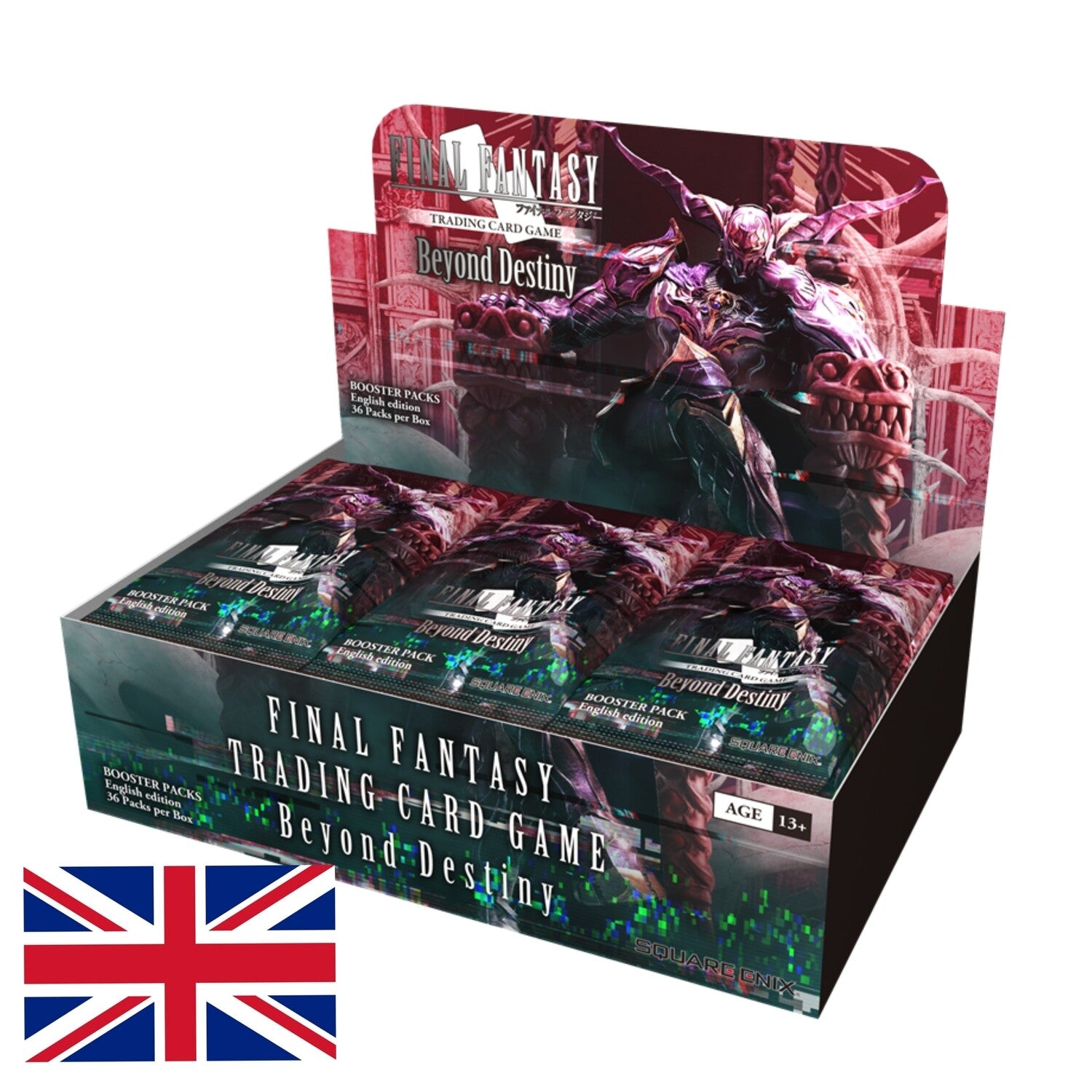 Caja de 36 sobres Final Fantasy TCG BEYOND DESTINY Opus 21