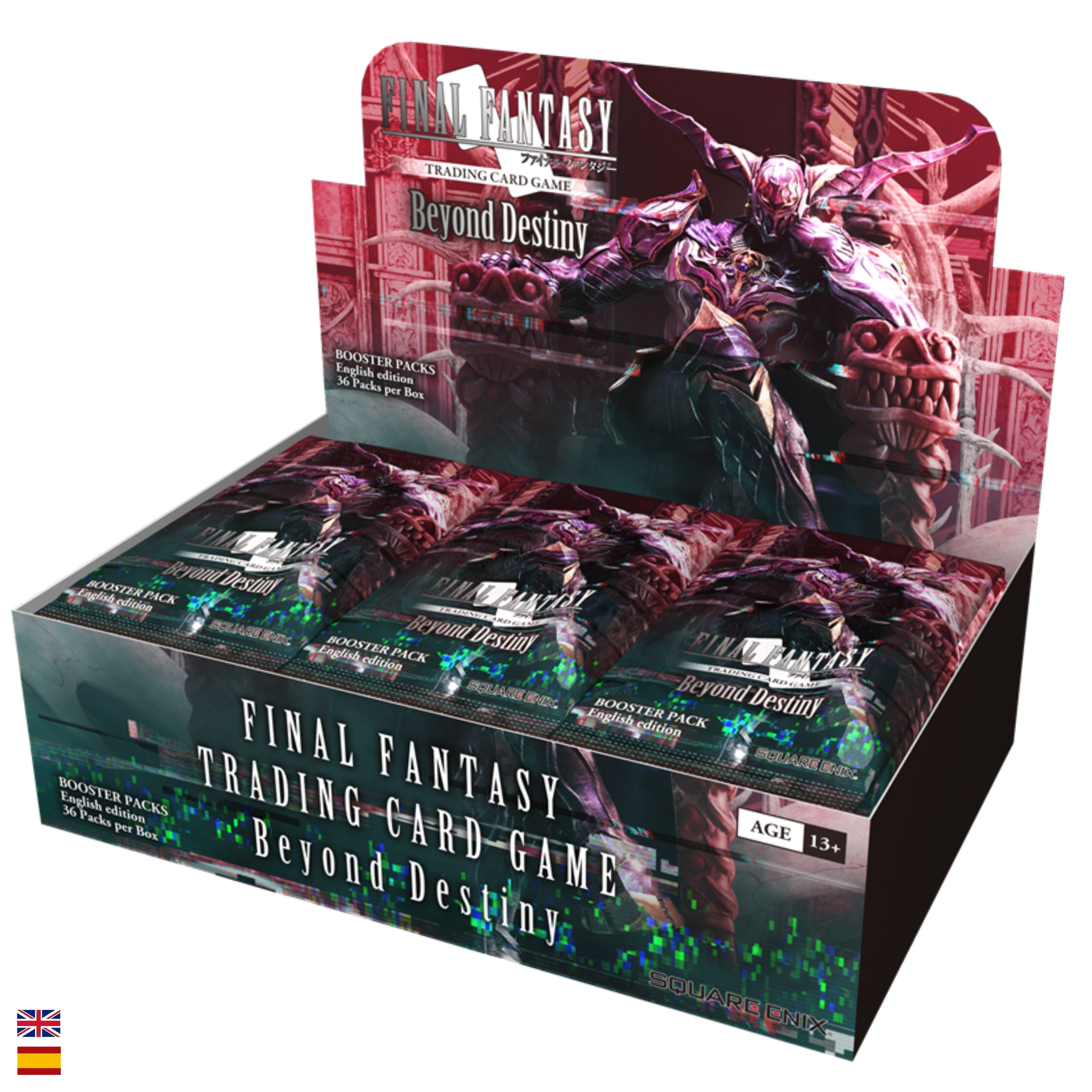 Caja de 36 sobres Final Fantasy TCG BEYOND DESTINY Opus 21