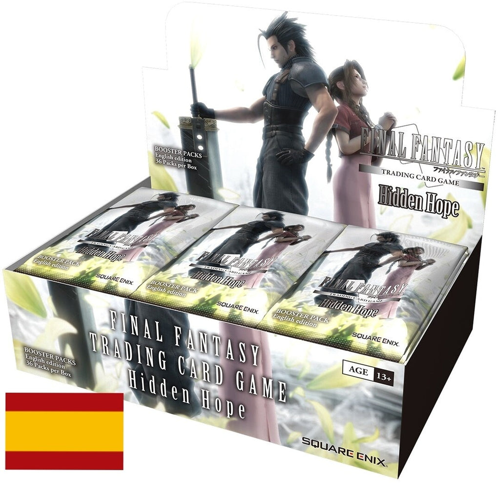 Caja de 36 sobres Final Fantasy TCG Hidden Hope Opus 22