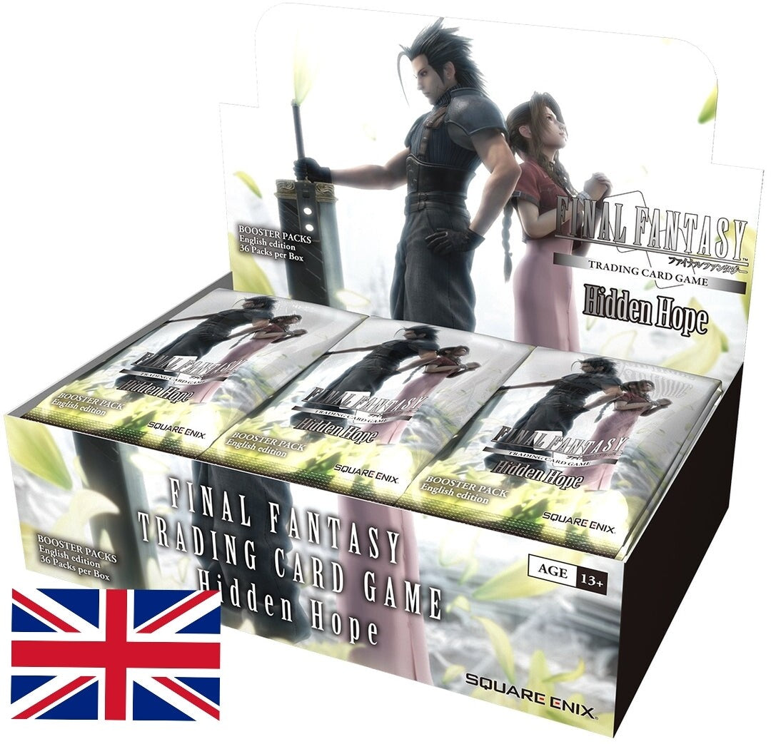 Caja de 36 sobres Final Fantasy TCG Hidden Hope Opus 22