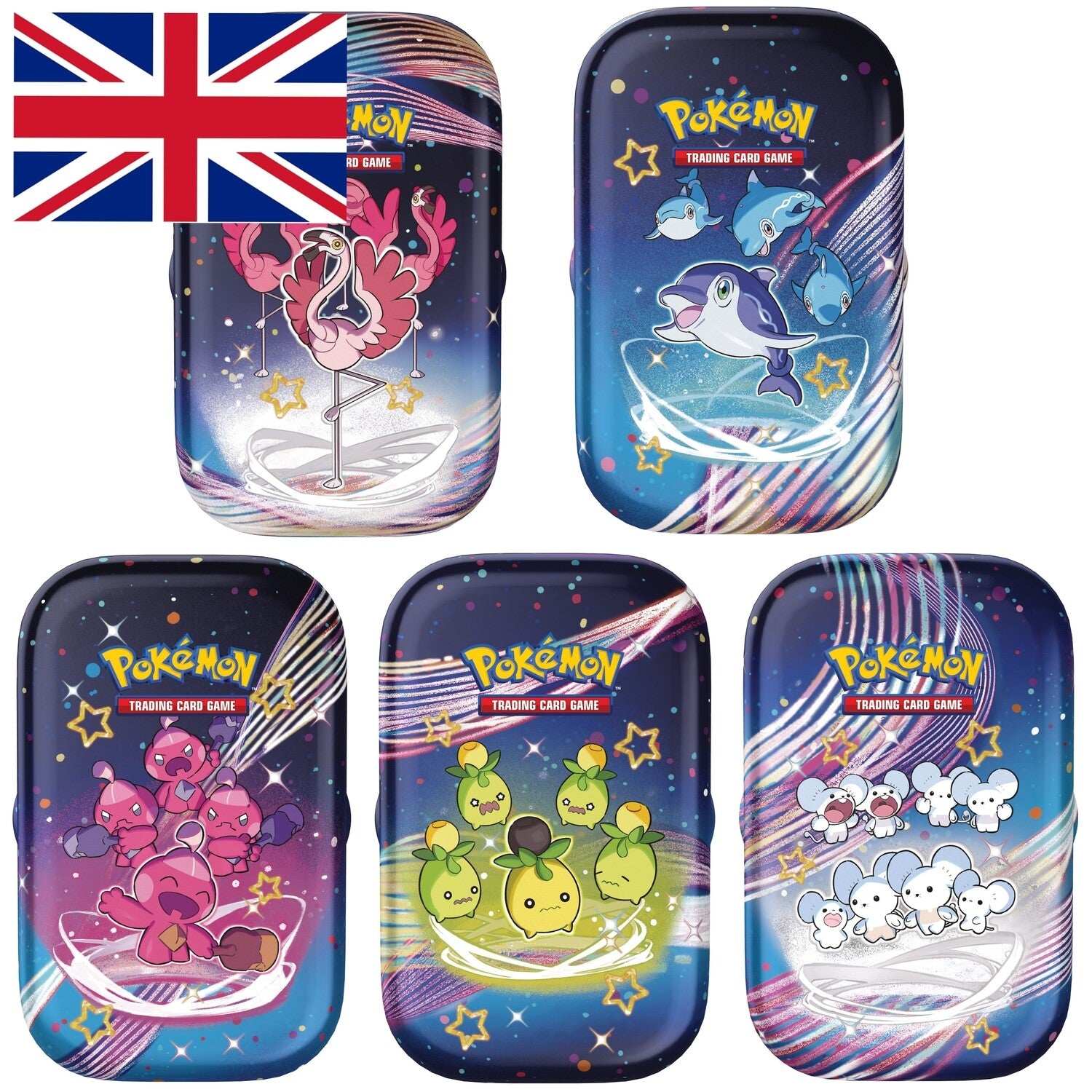 Mini Latas Pokémon Paldean Fates y Destinos de Paldea