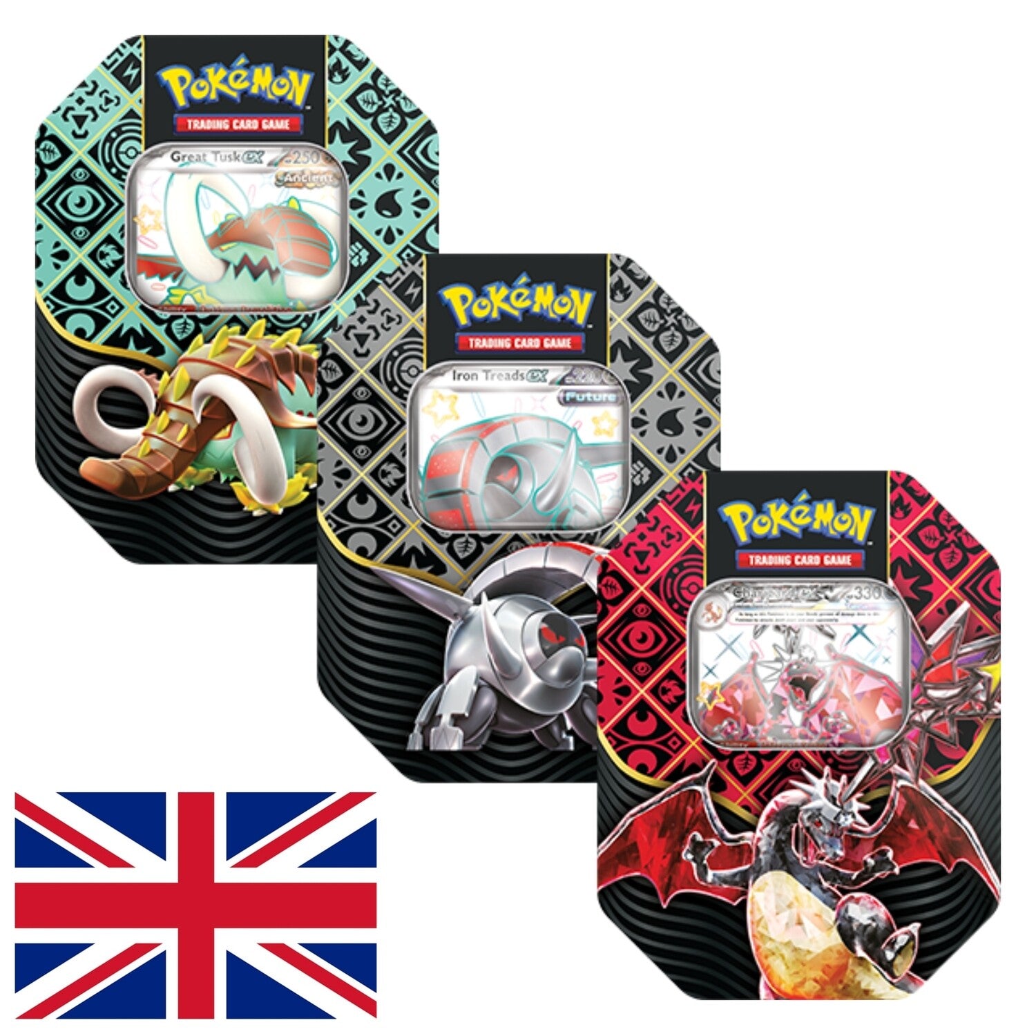 Latas Pokémon Paldean Fates y Destinos de Paldea