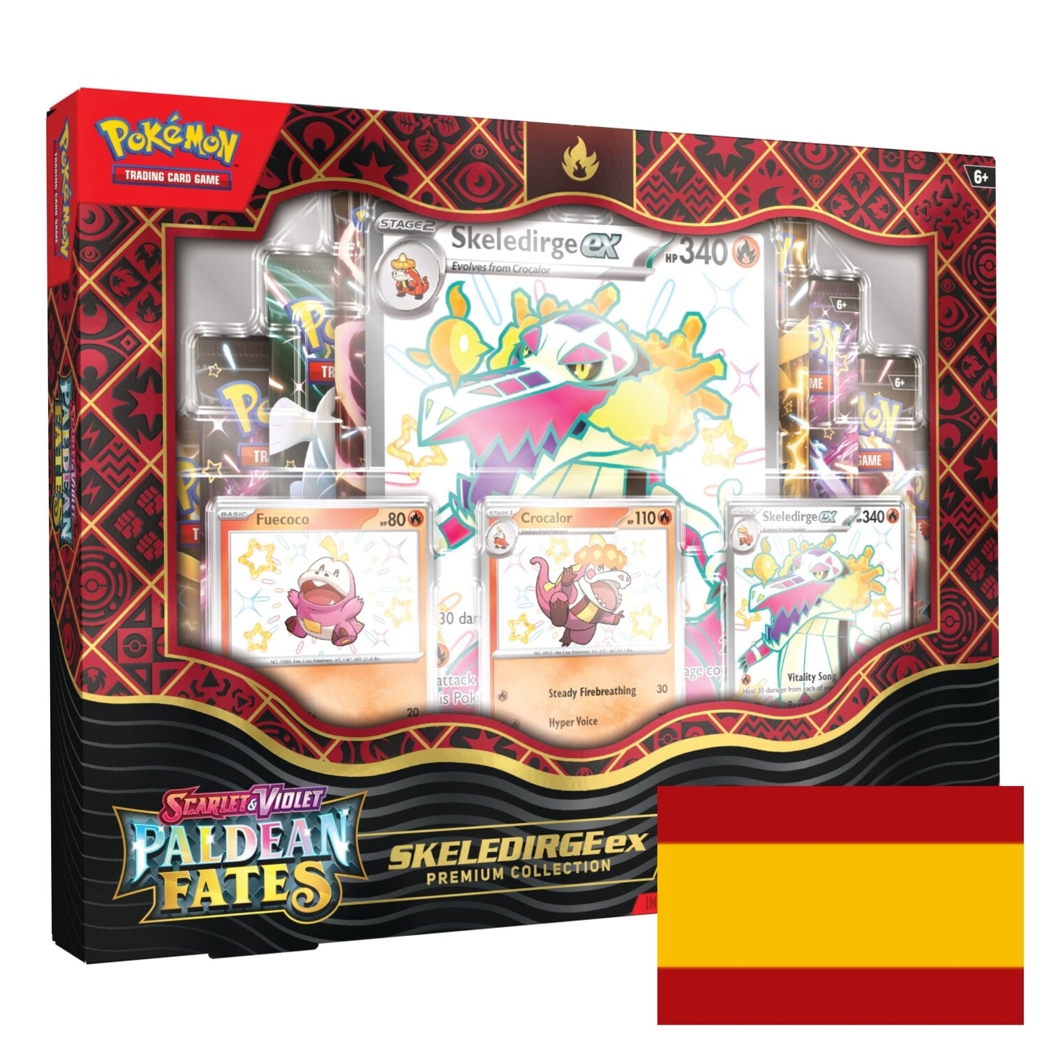 Premium Collection Pokémon Paldean Fates y Destinos de Paldea