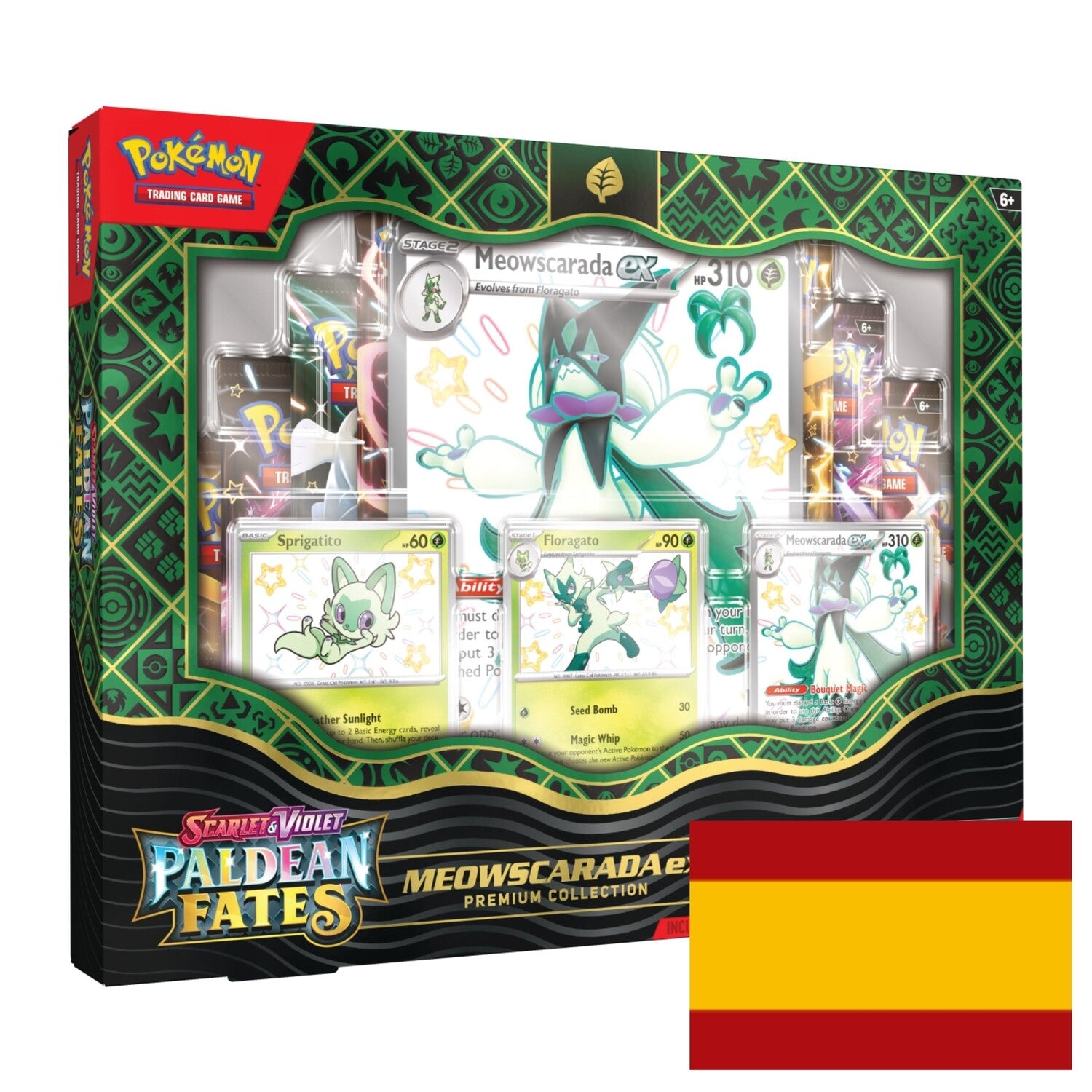 Premium Collection Pokémon Paldean Fates y Destinos de Paldea