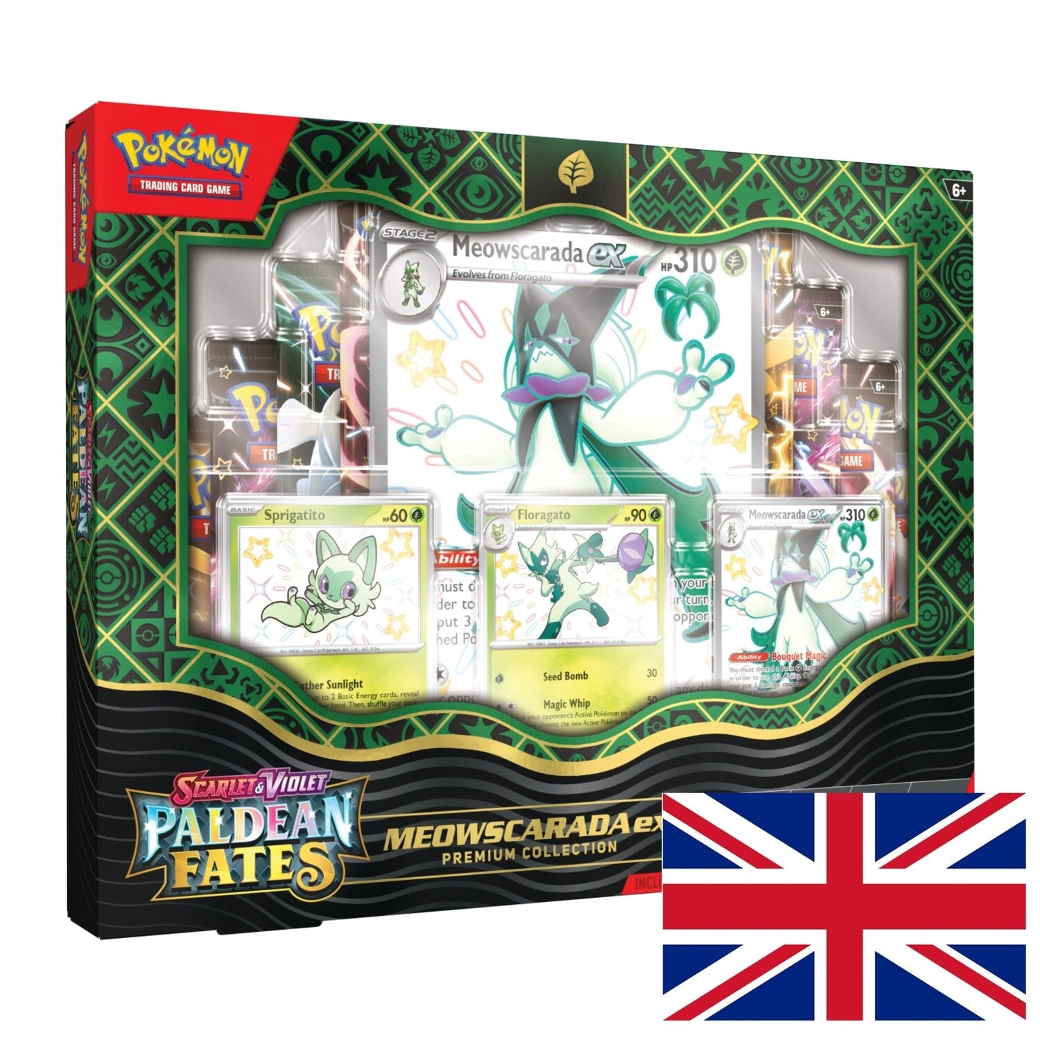 Premium Collection Pokémon Paldean Fates y Destinos de Paldea