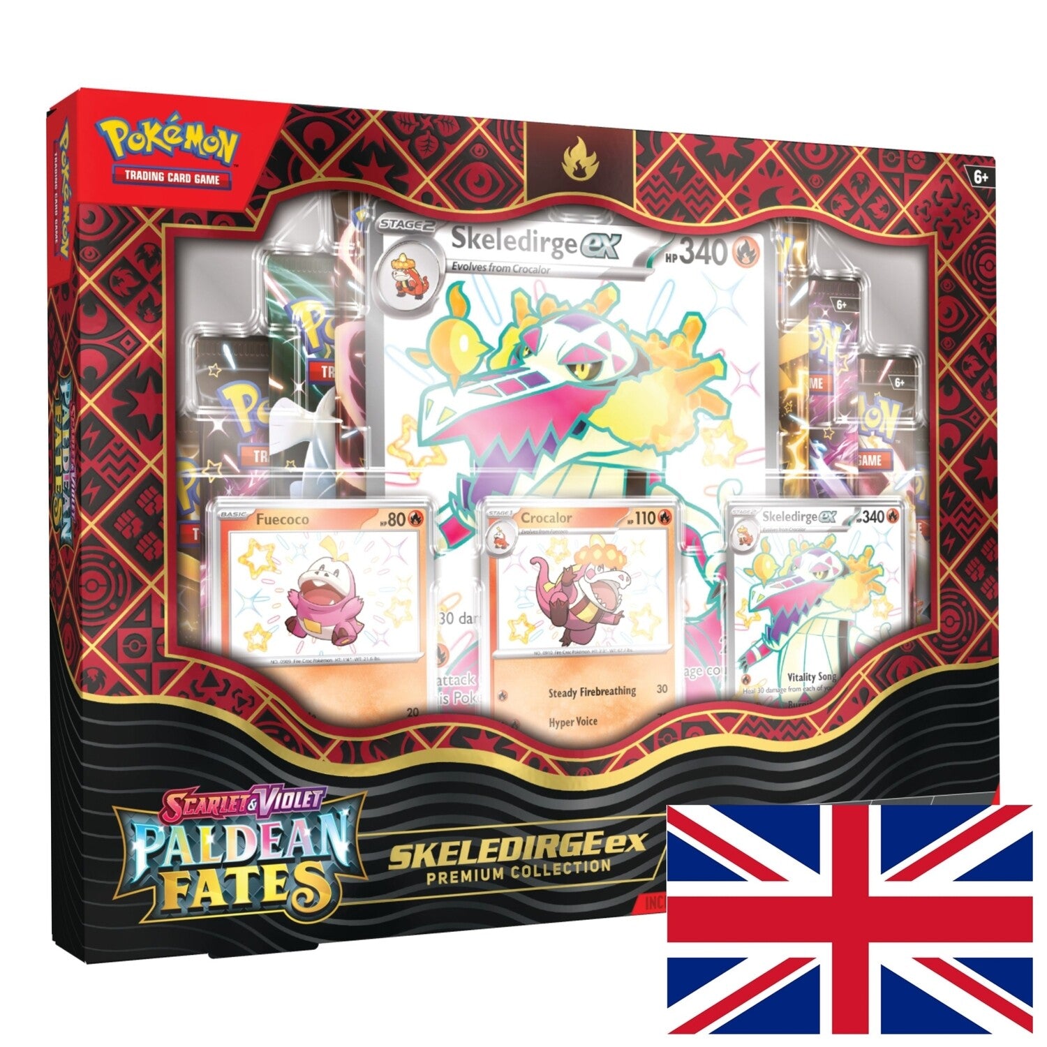Premium Collection Pokémon Paldean Fates y Destinos de Paldea