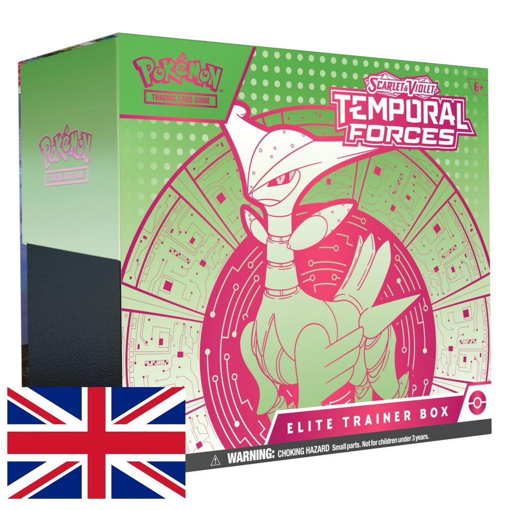 Elite Trainer Box Pokémon Temporal Forces y Fuerzas Temporales