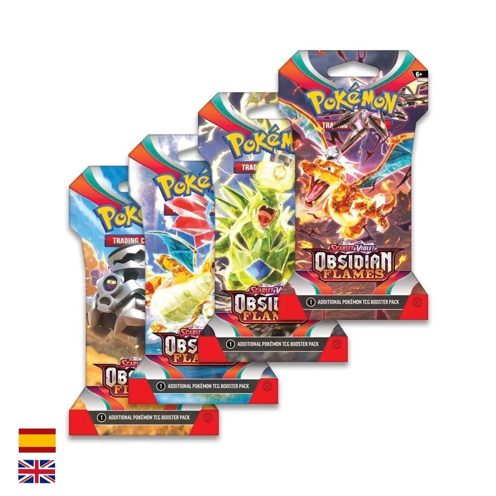 Sobre Emblistado Pokémon Obsidian Flames y Llamas Obsidianas