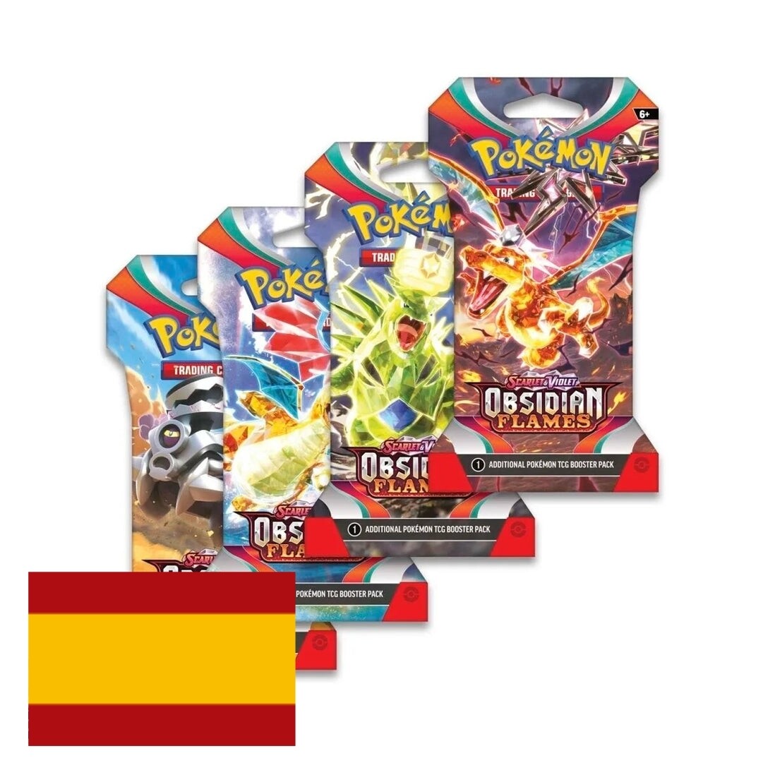 Sobre Emblistado Pokémon Obsidian Flames y Llamas Obsidianas