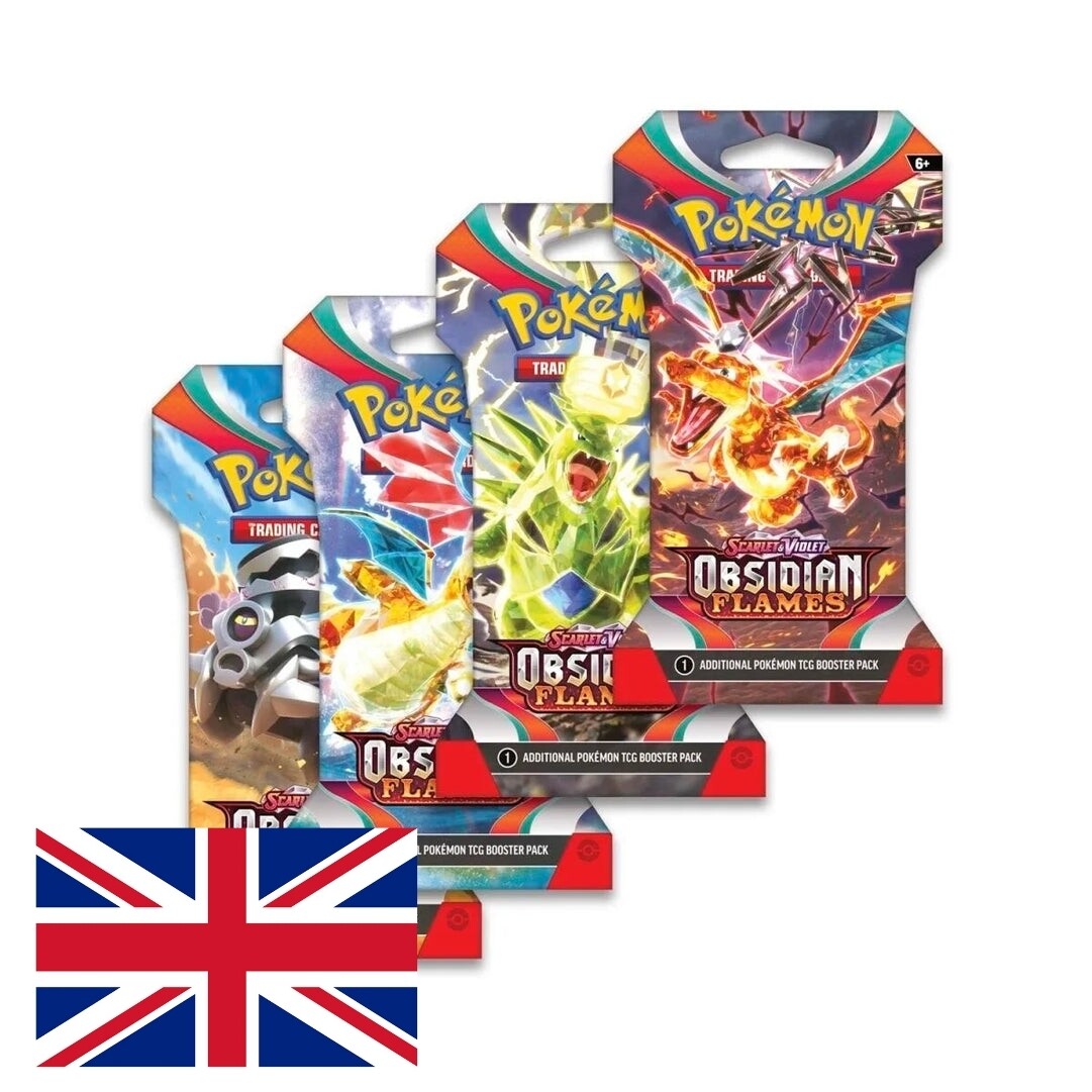 Sobre Emblistado Pokémon Obsidian Flames y Llamas Obsidianas