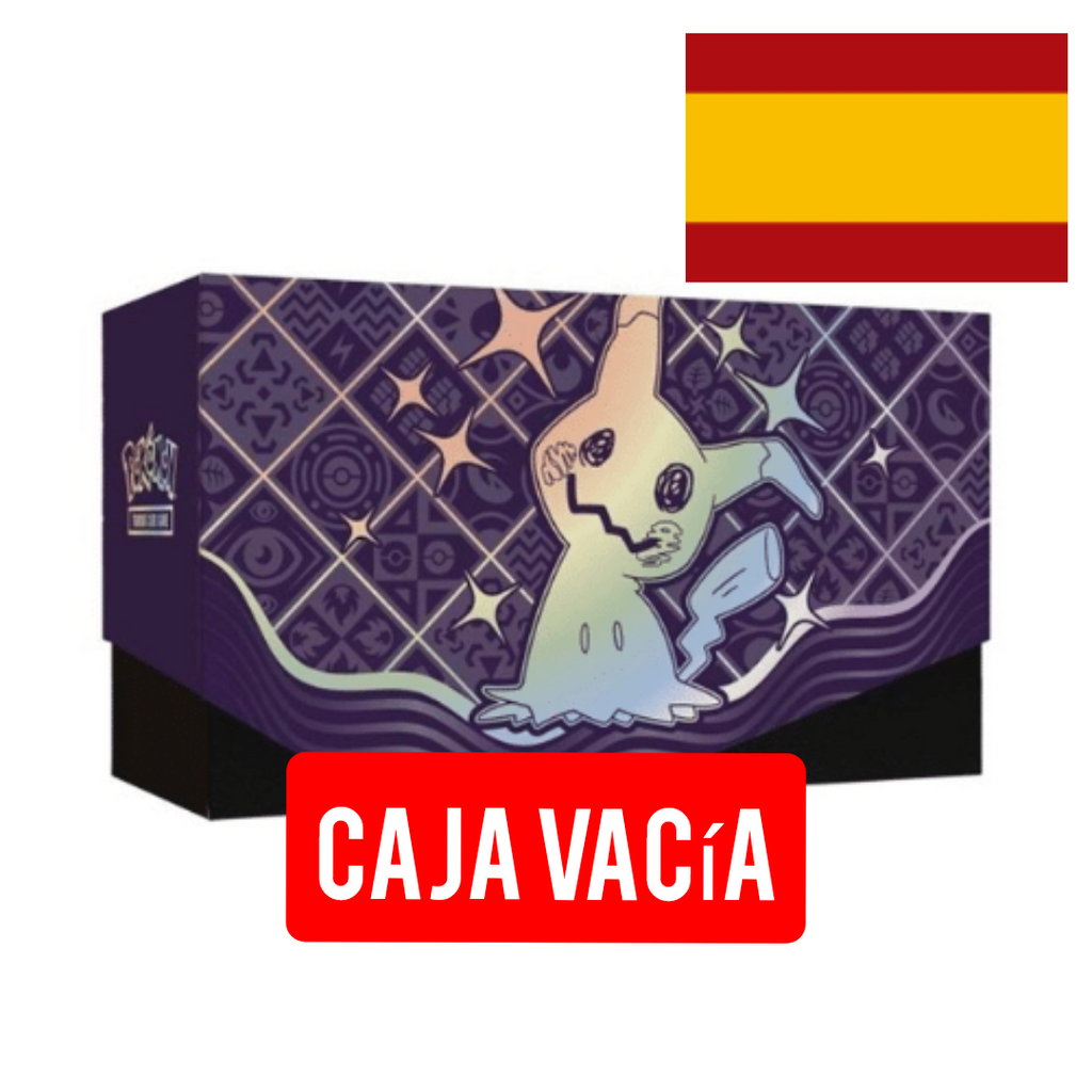 ETB Pokémon Destinos de Paldea *Caja vacía*