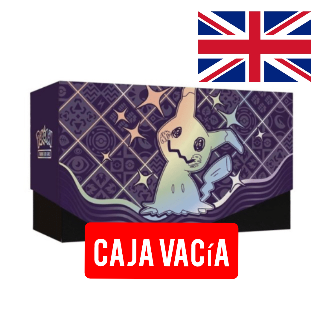 ETB Pokémon Destinos de Paldea *Caja vacía*