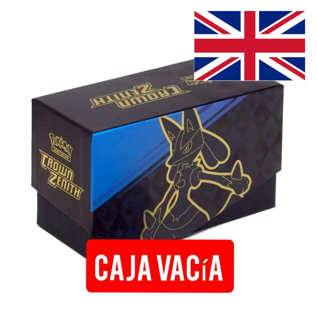 ETB Pokémon Cénit Supremo *Caja vacía*