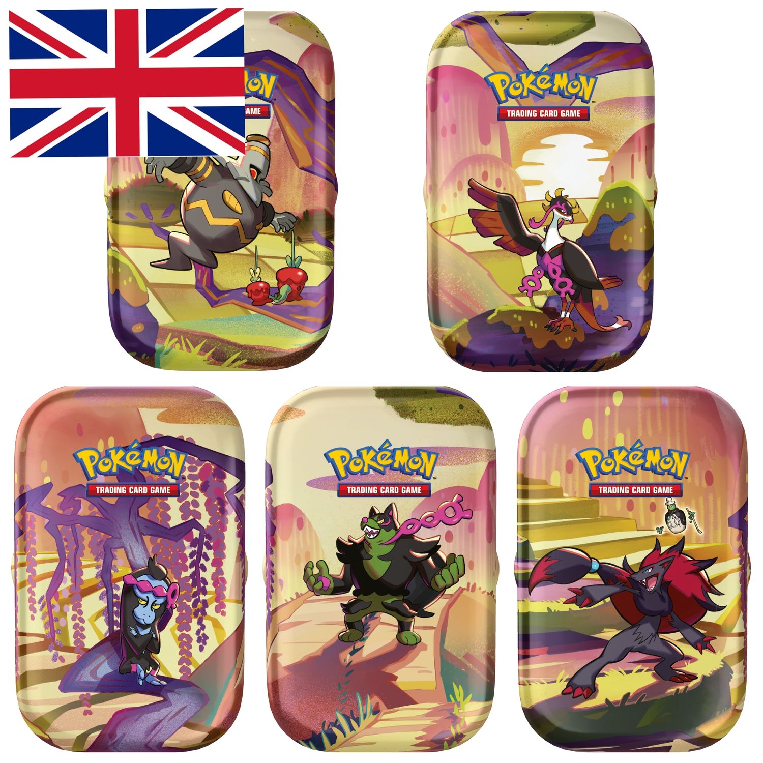 Mini Latas Pokémon Shrouded Fable y Fábula Sombría