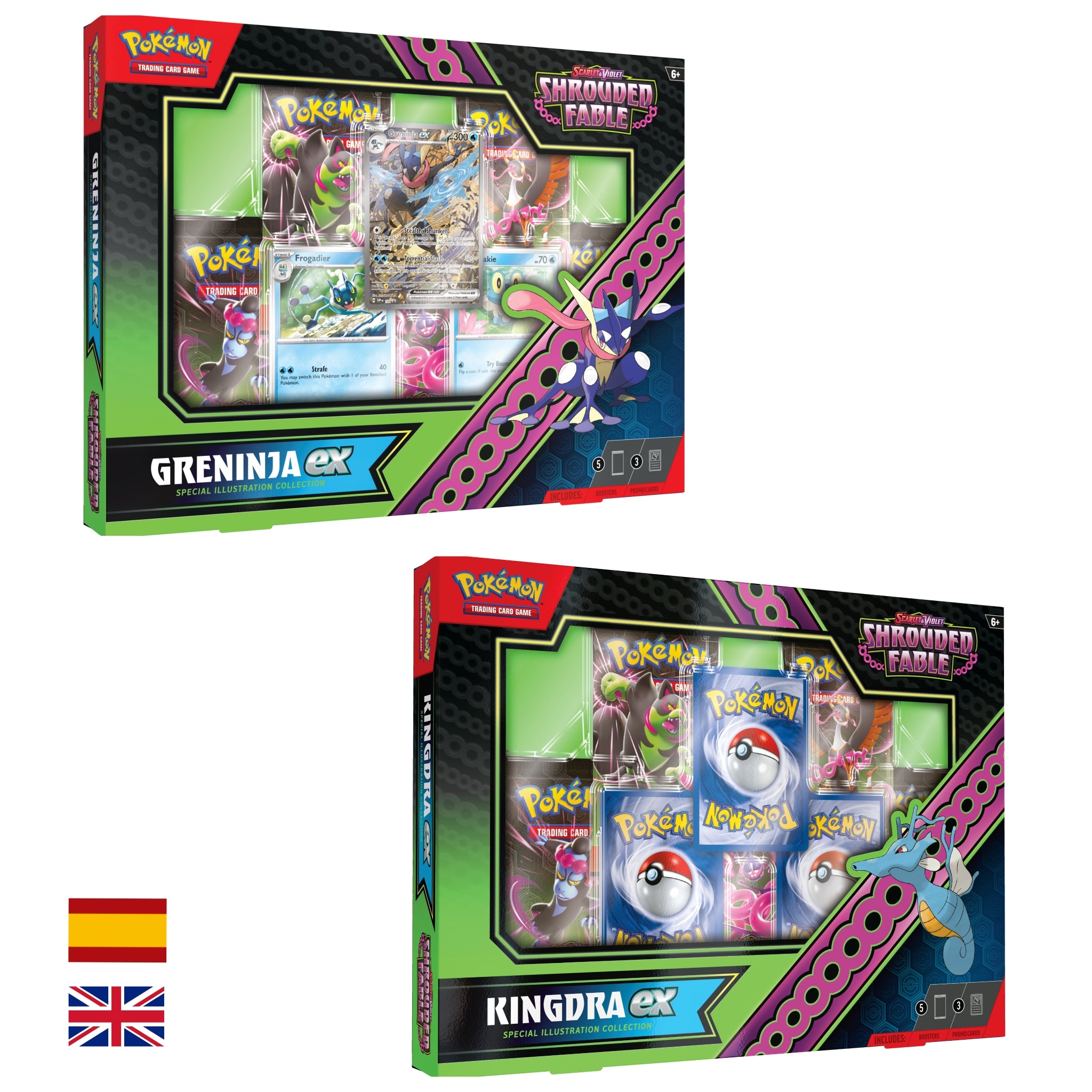 Special Ilustration Collection Pokémon Shrouded Fable y Fábula Sombría