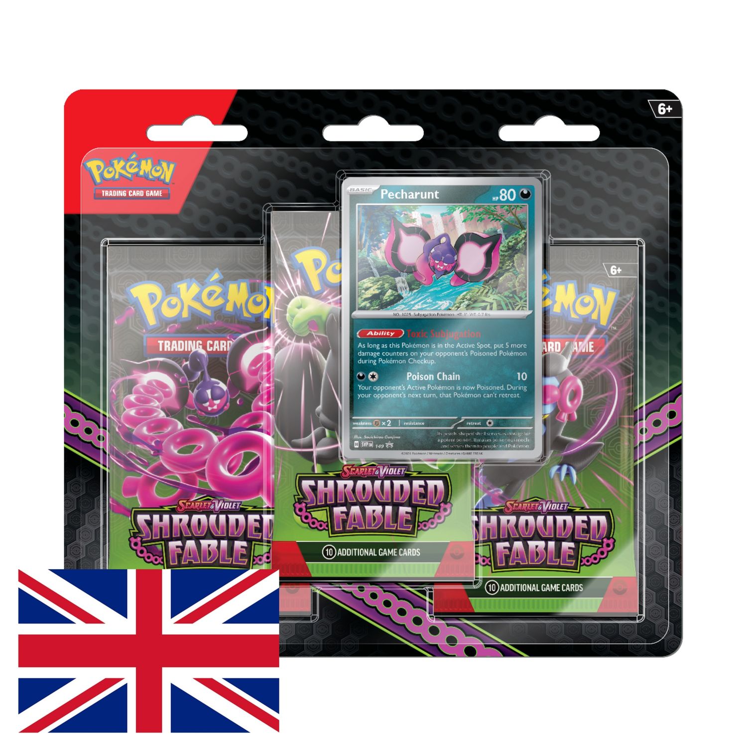 Blister Pokémon Shrouded Fable y Fábula Sombría