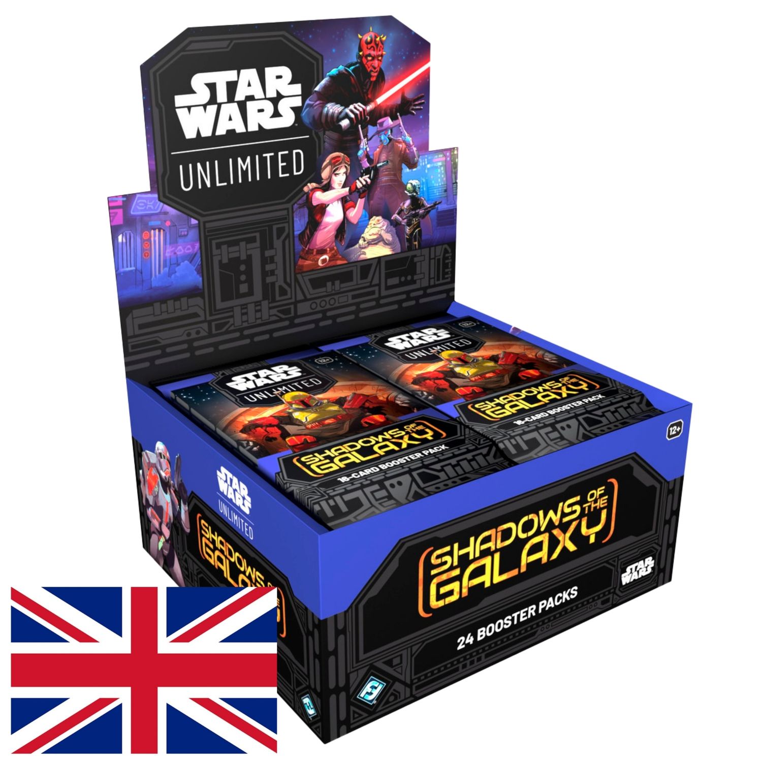 Caja 24 sobres Star Wars: Unlimited Shadows of the Galaxy