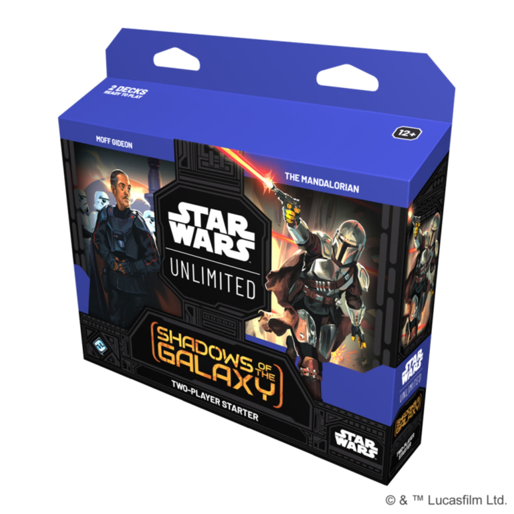 Caja inicio dos jugadores Star Wars: Unlimited Shadows of the Galaxy