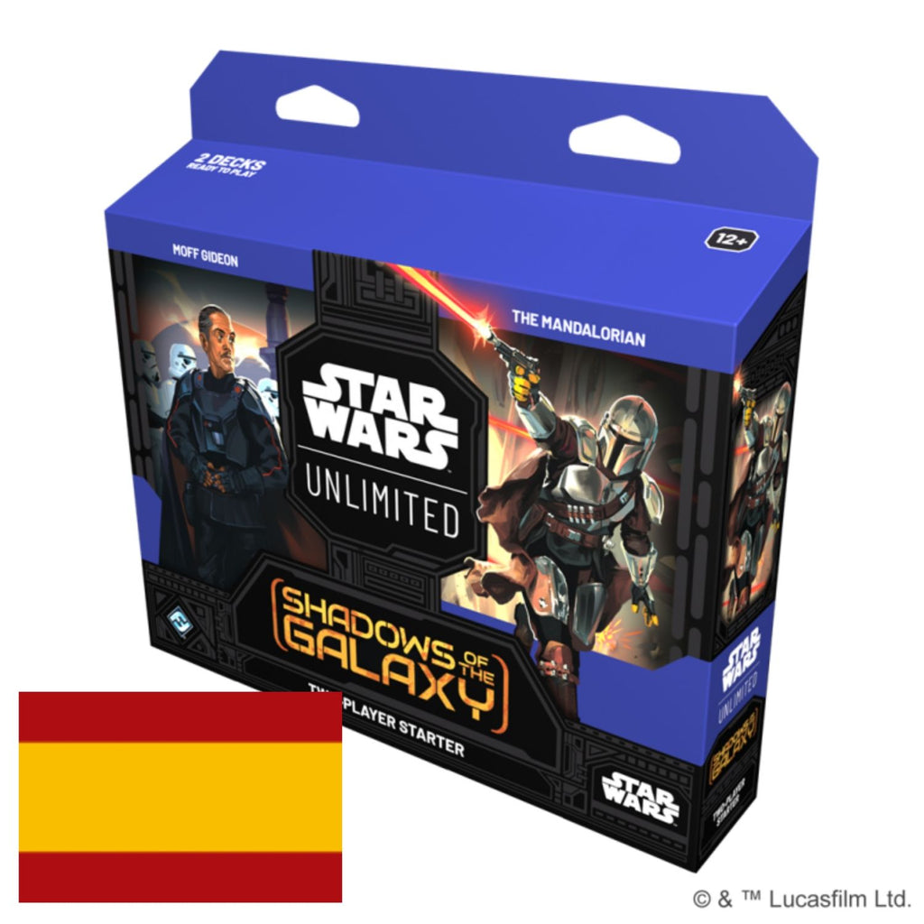 Caja inicio dos jugadores Star Wars: Unlimited Shadows of the Galaxy