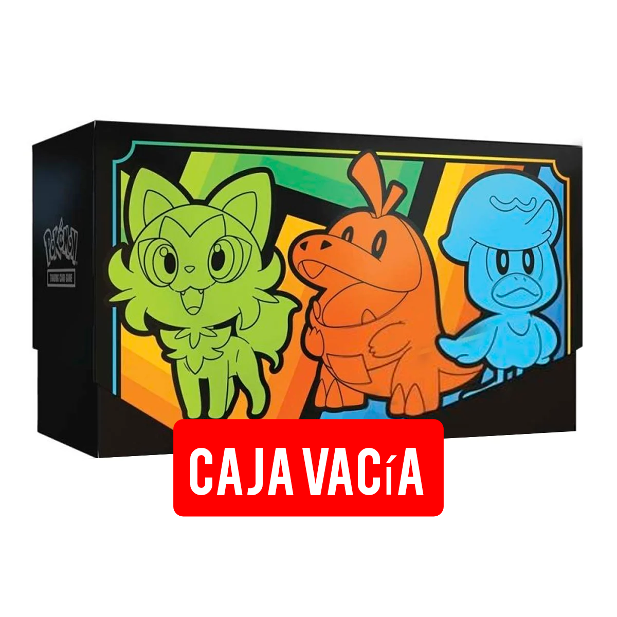 ETB Pokémon Evoluciones en Paldea *Caja vacía*