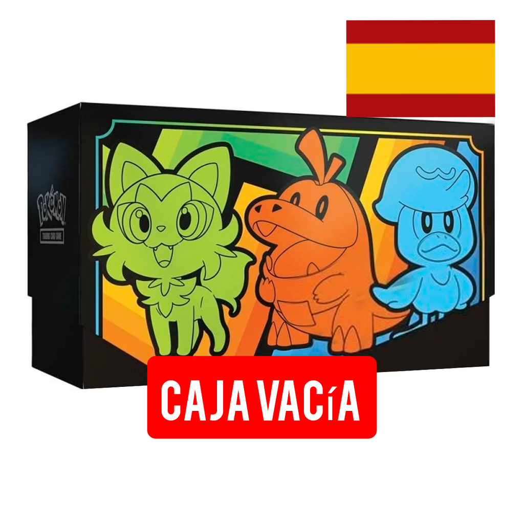 ETB Pokémon Evoluciones en Paldea *Caja vacía*