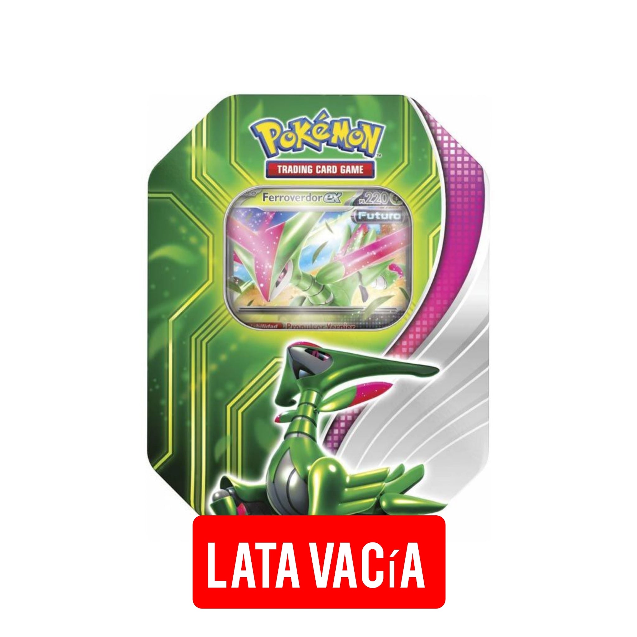 Lata Pokémon Colisión Paradójica *Lata vacía*