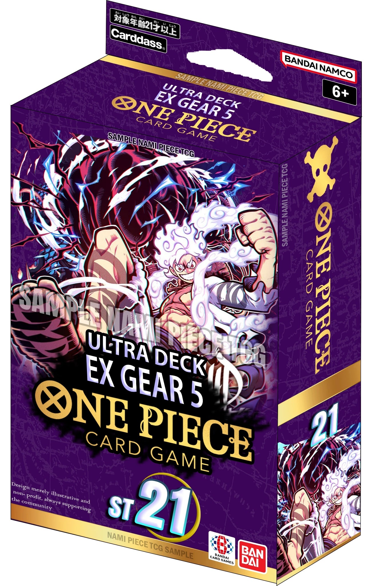 Ultra Deck EX Gear 5 ST21 One Piece Card Game – Kame House Cards