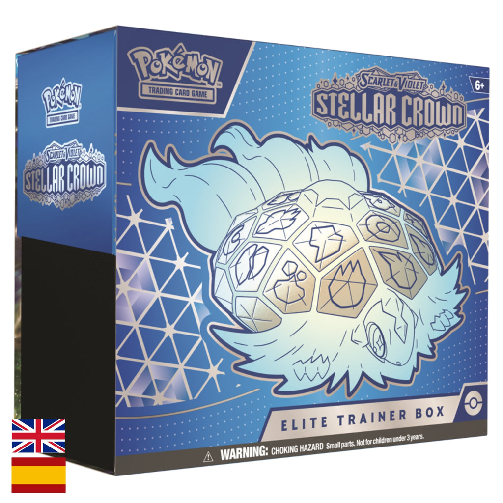 Elite Trainer Box Pokémon Stellar Crown y Corona Astral