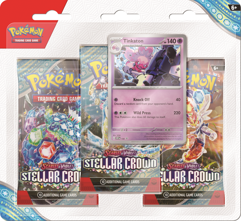 Blisters Pokémon Stellar Crown