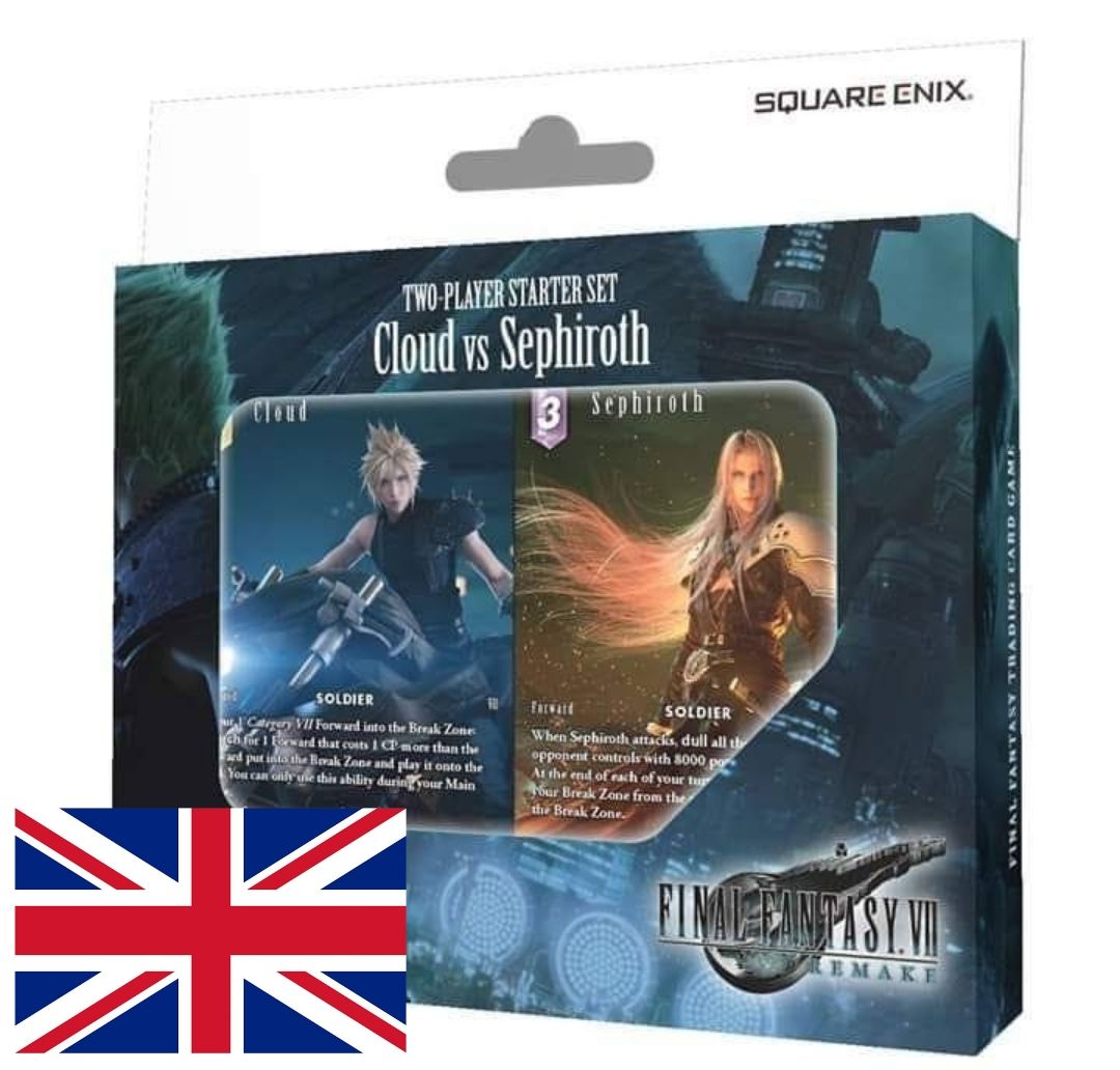 Final Fantasy Cloud vs Sephiroth two-player starter set