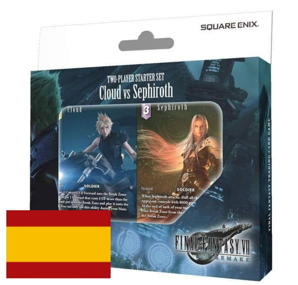 Final Fantasy Cloud vs Sephiroth two-player starter set
