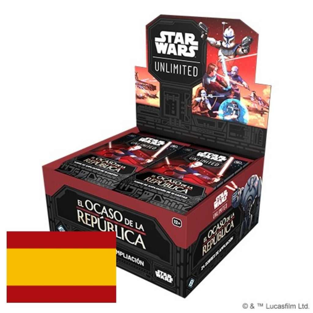 Caja 24 sobres Star Wars: Twilight of the Republic